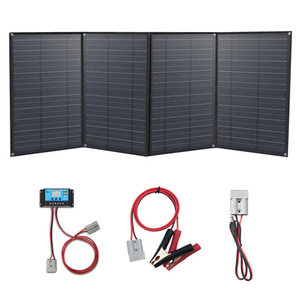 Portable 200W Solar Panel, Folding Charger for Outdoor Use